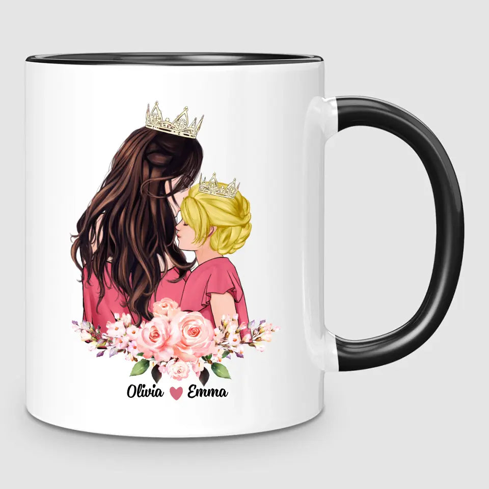 Queen & Princess | Personalised Mug