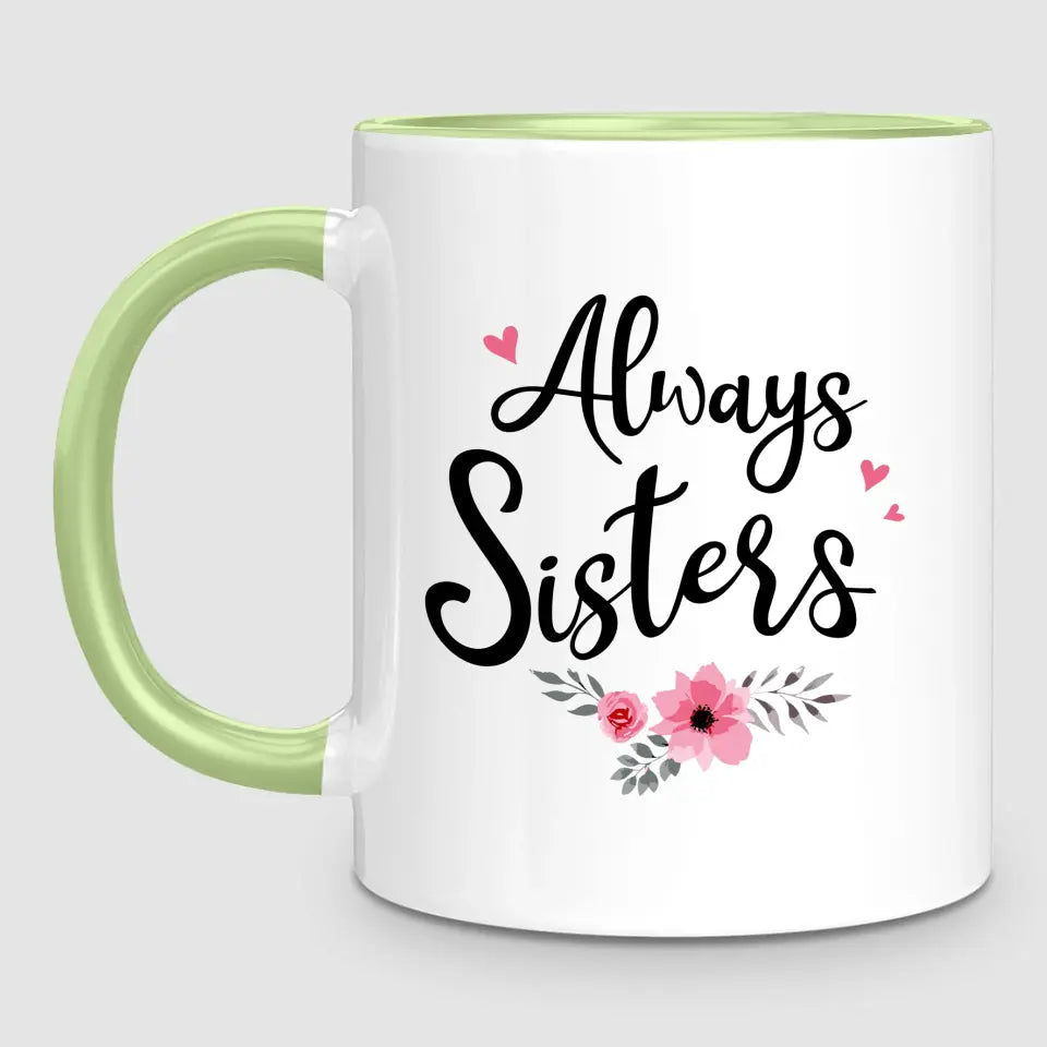 2 Timeless Sisters | Personalised Mug