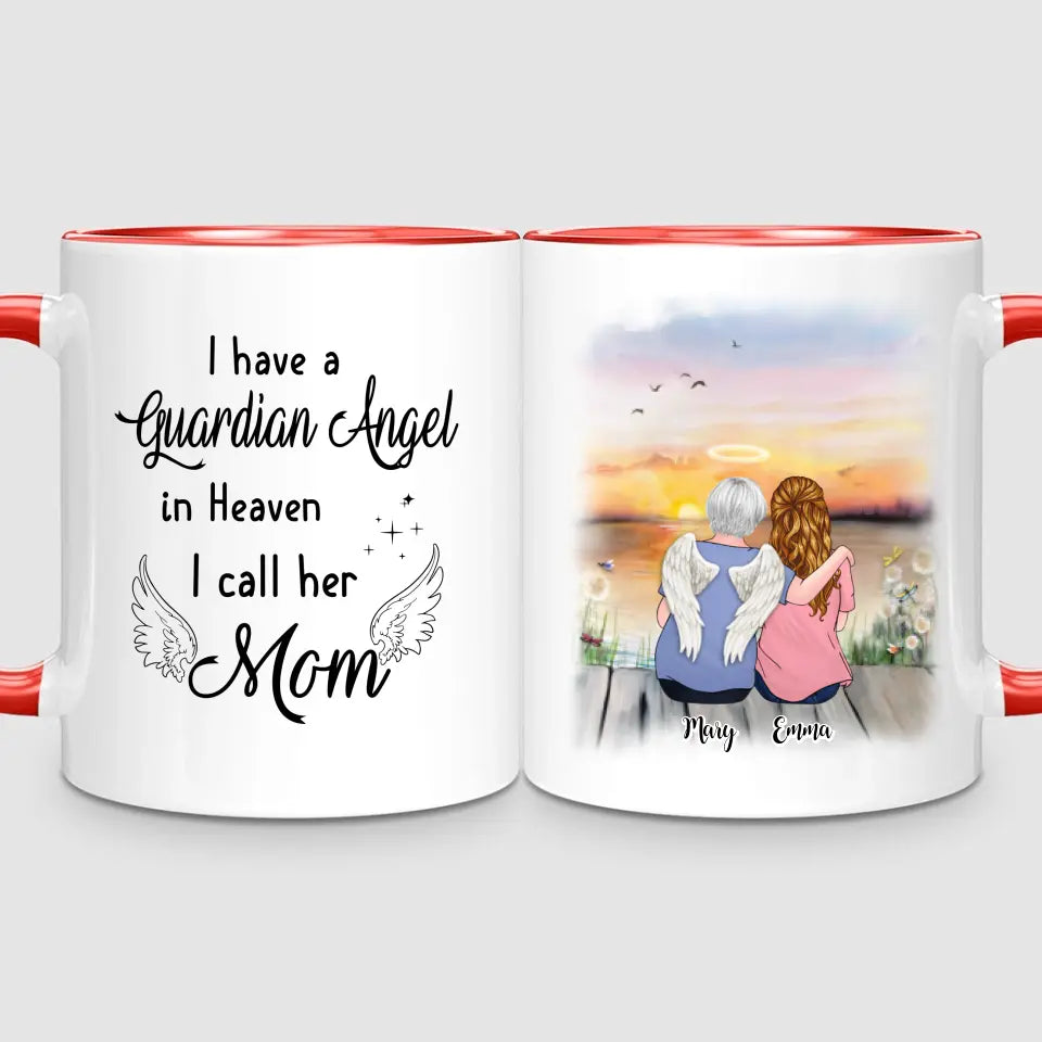 Mum & Daughter - Memorial | Personalised Mug