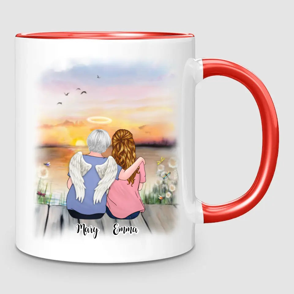 Mum & Daughter - Memorial | Personalised Mug