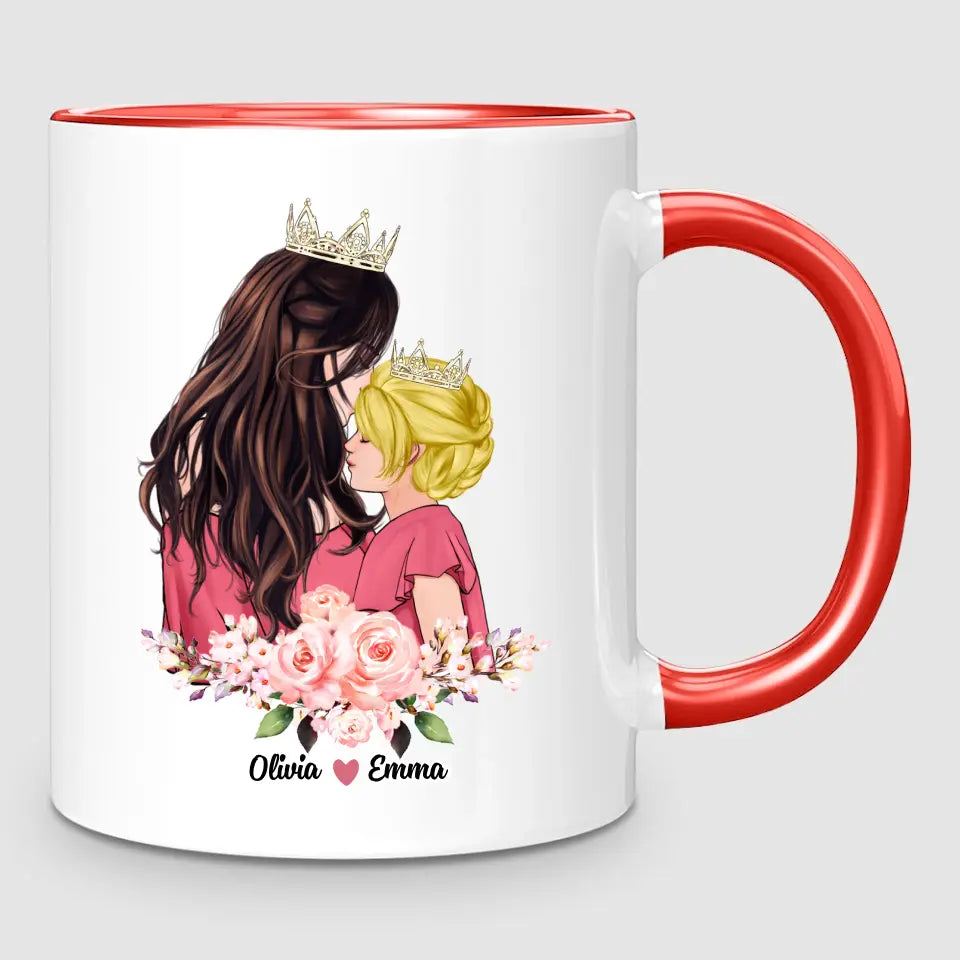 Queen & Princess | Personalised Mug