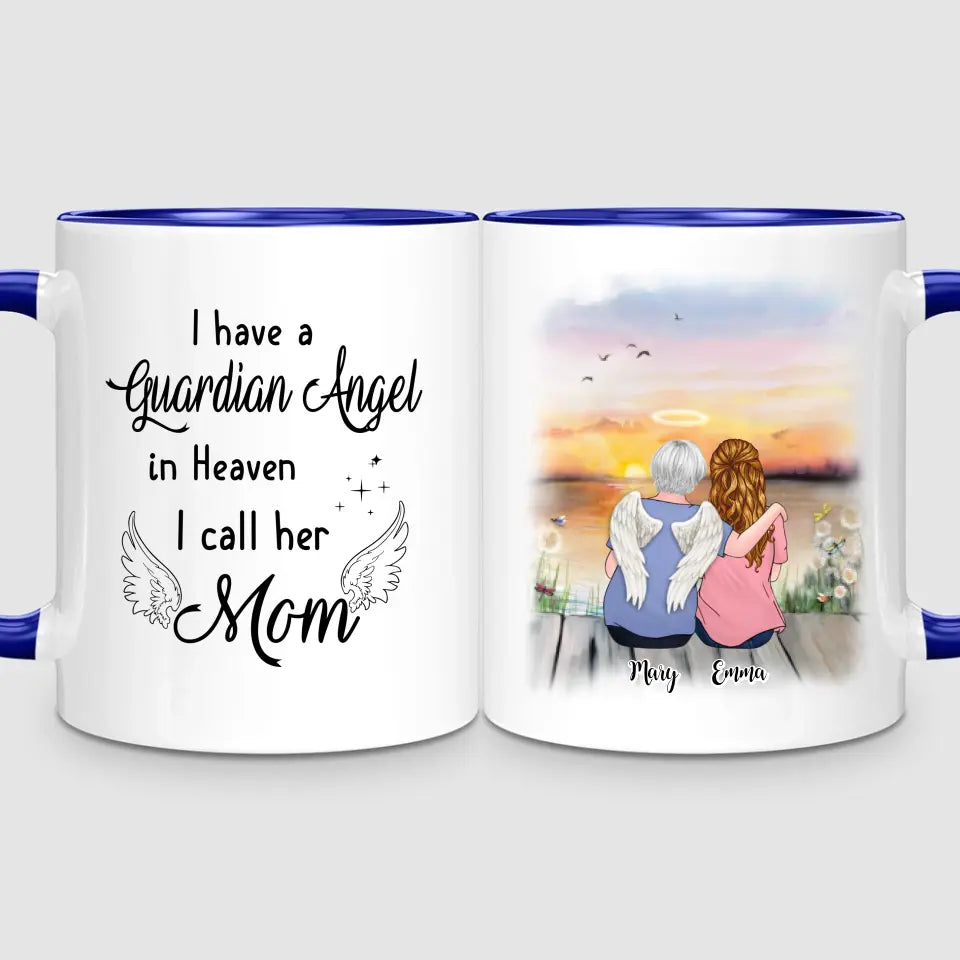 Mum & Daughter - Memorial | Personalised Mug