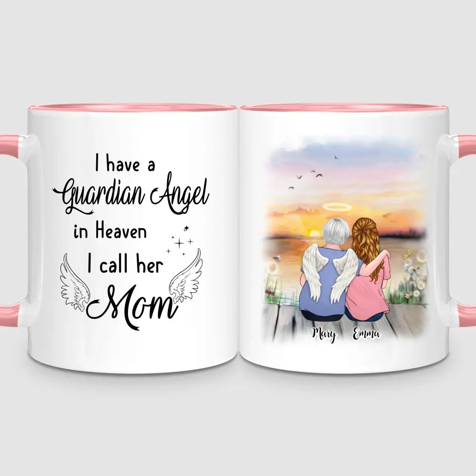 Mum & Daughter - Memorial | Personalised Mug