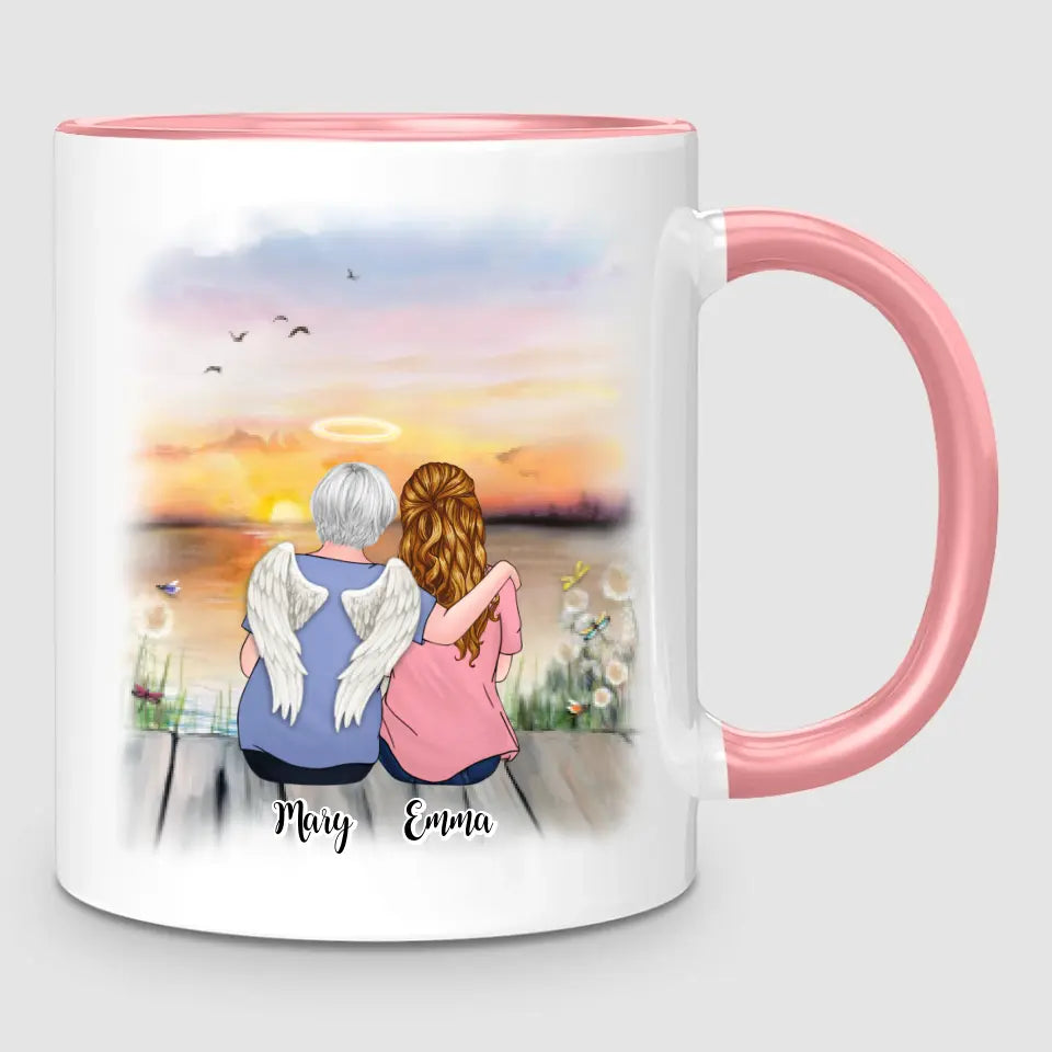 Mum & Daughter - Memorial | Personalised Mug