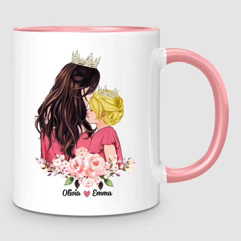 Queen & Princess | Personalised Mug