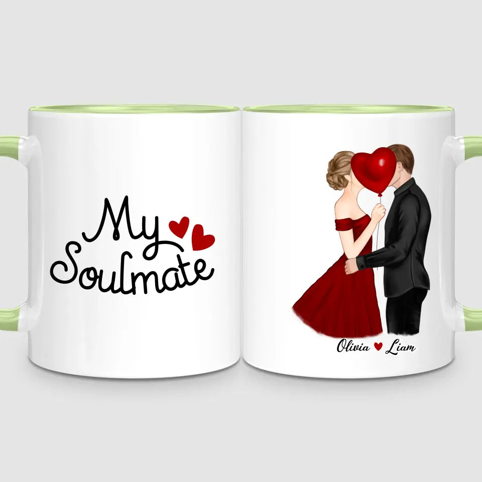 Kissing Couple | Personalised Mug