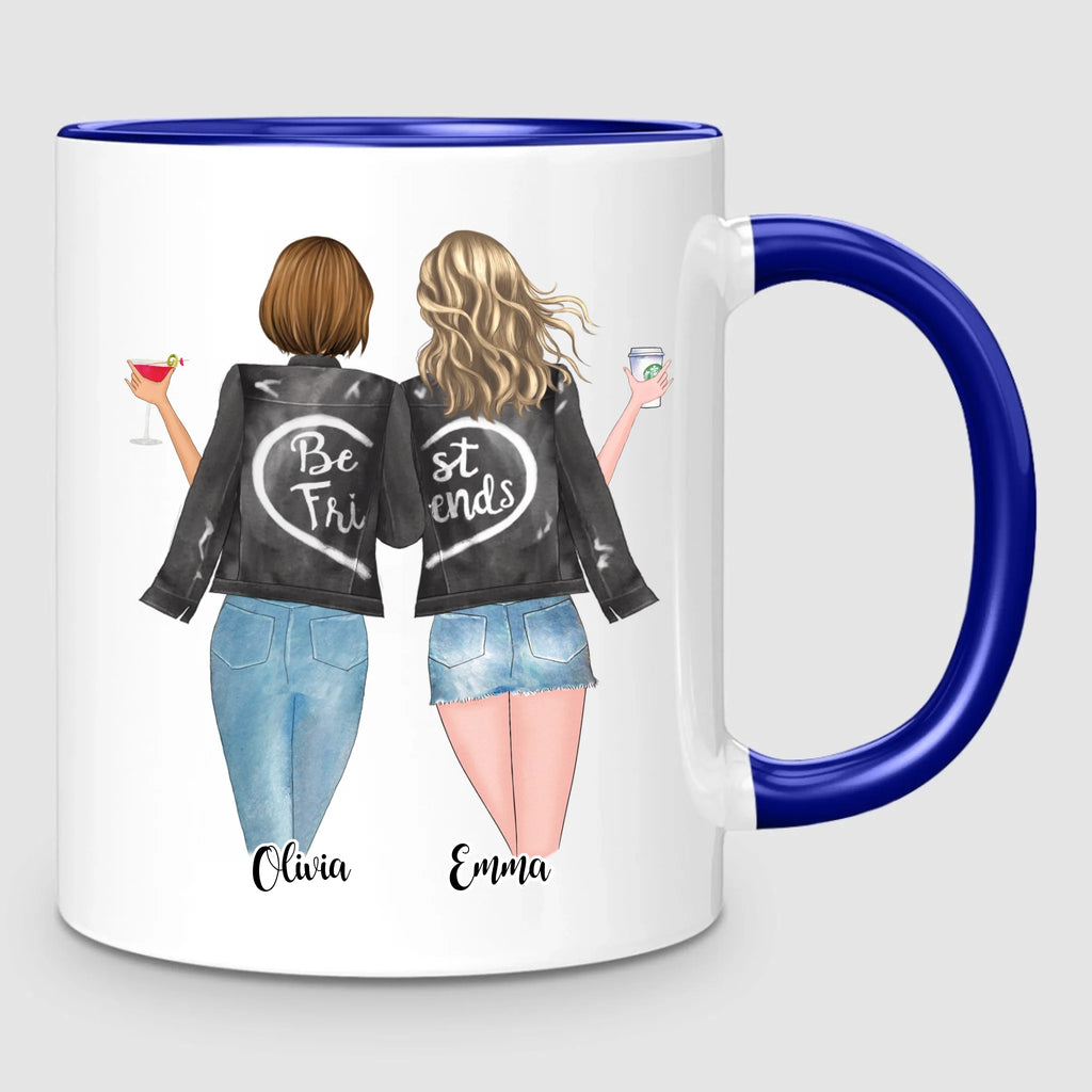 2 Best Friends | Personalized Mug