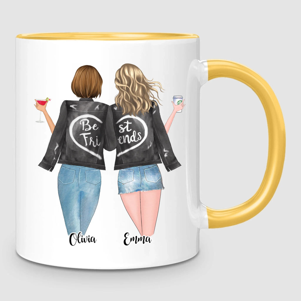 2 Best Friends | Personalized Mug