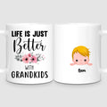 Up to 9 Grandkids | Personalized Mug