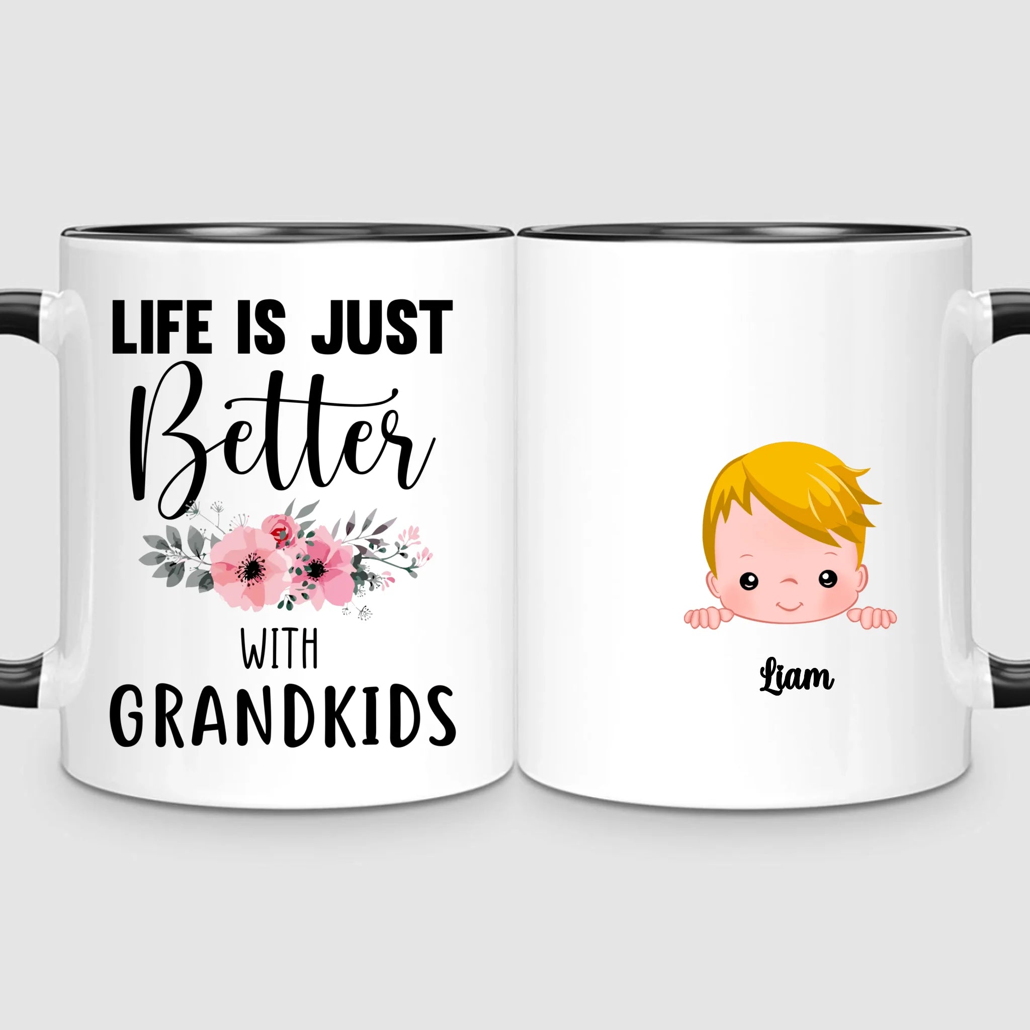 Up to 9 Grandkids | Personalized Mug