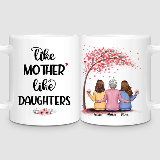 Like Mother, Like Daughters | Personalized Mug