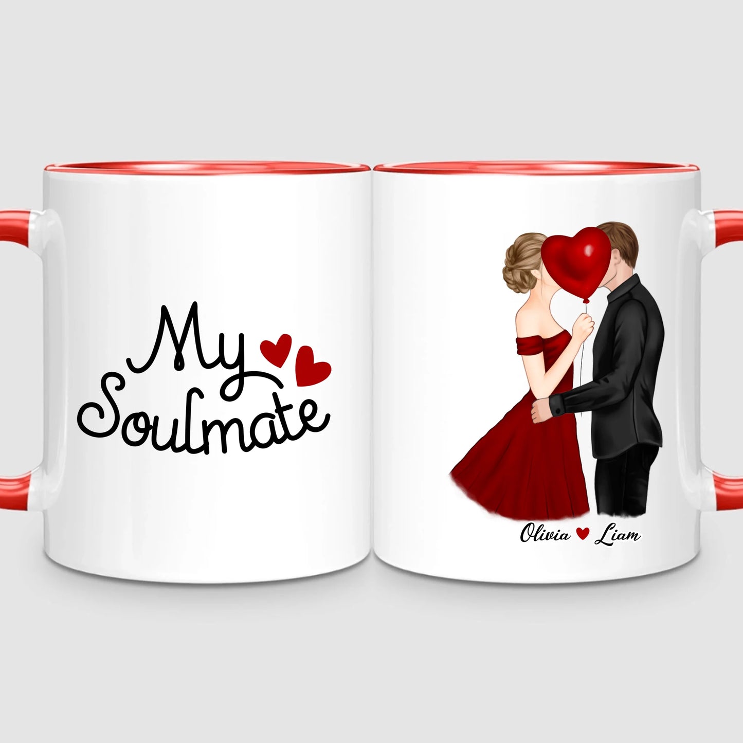 Kissing Couple | Personalized Mug