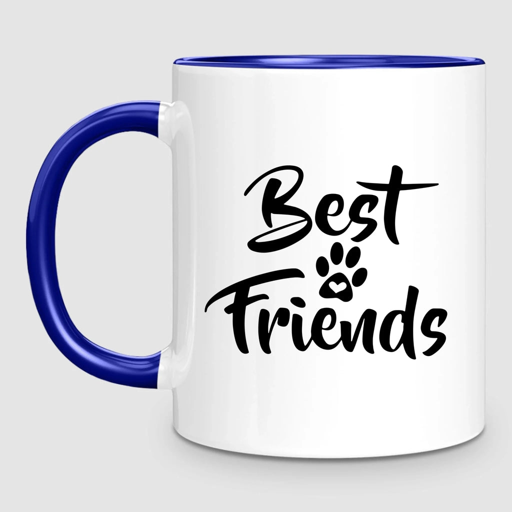 Man & Up to 3 Dogs | Personalized Mug