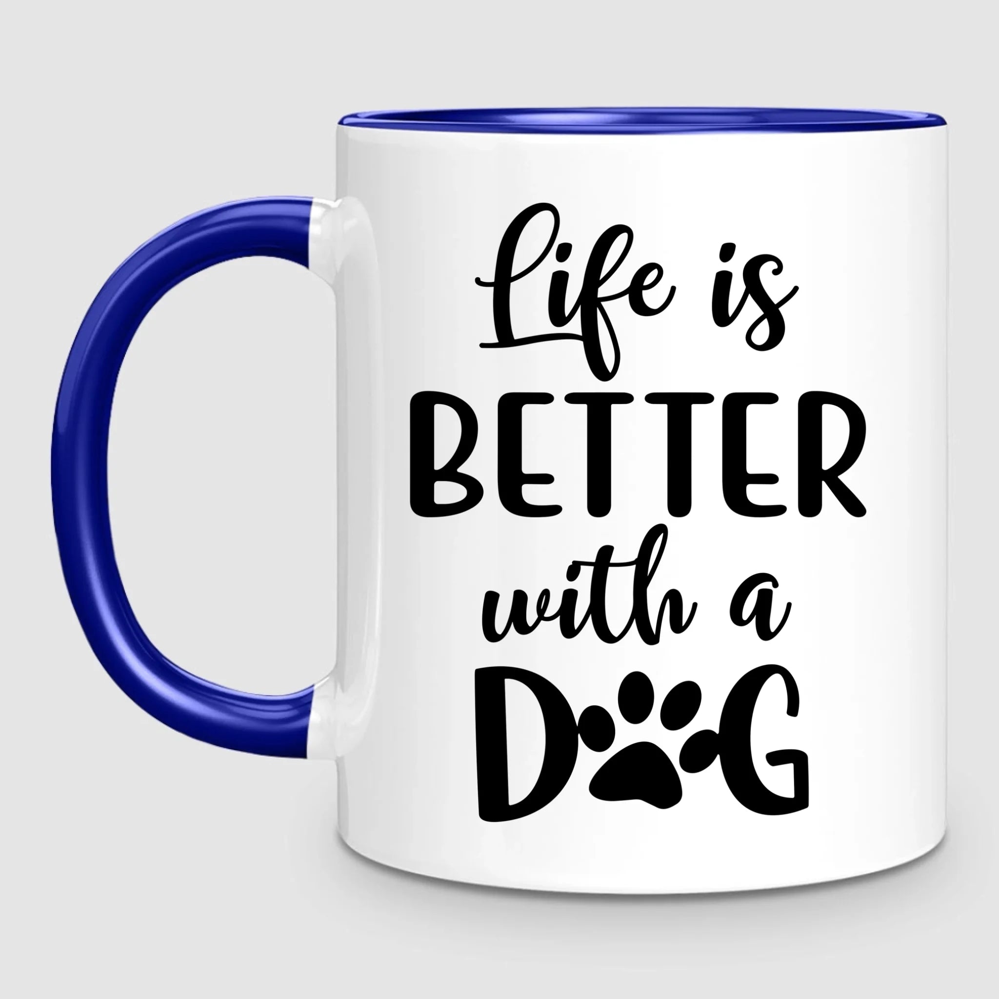 Girl & Up to 4 Dogs | Personalized Mug