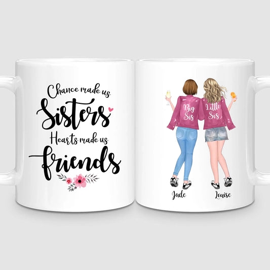 Up to 5 Sisters | Personalized Mug