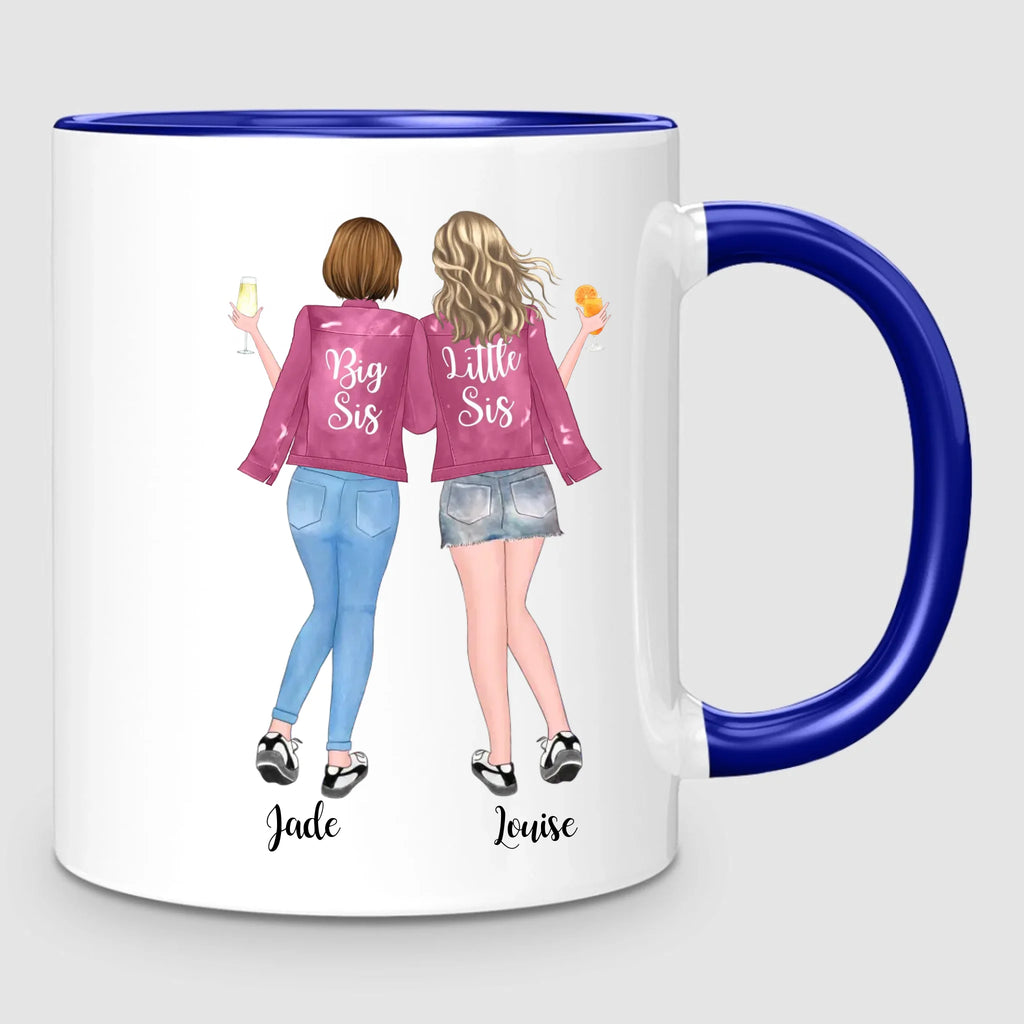 Up to 5 Sisters | Personalized Mug