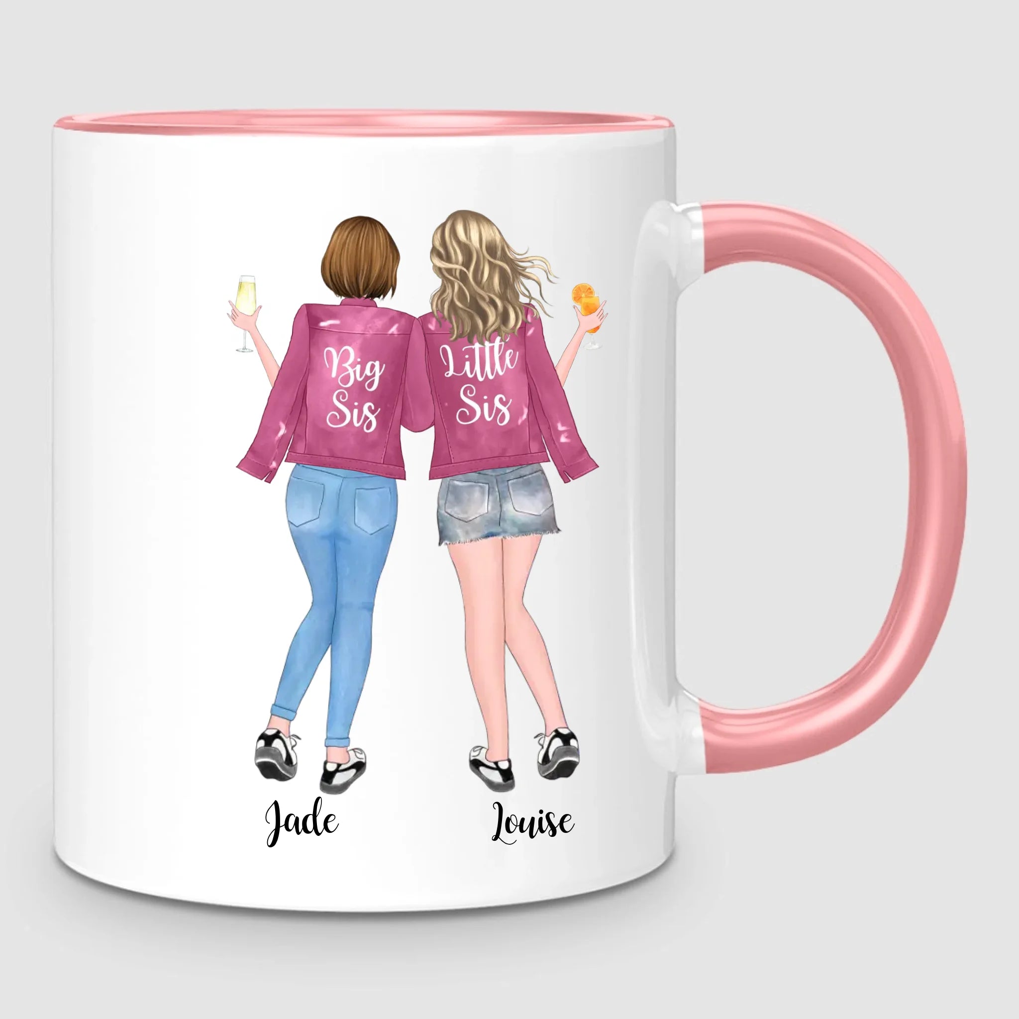 Up to 5 Sisters | Personalized Mug