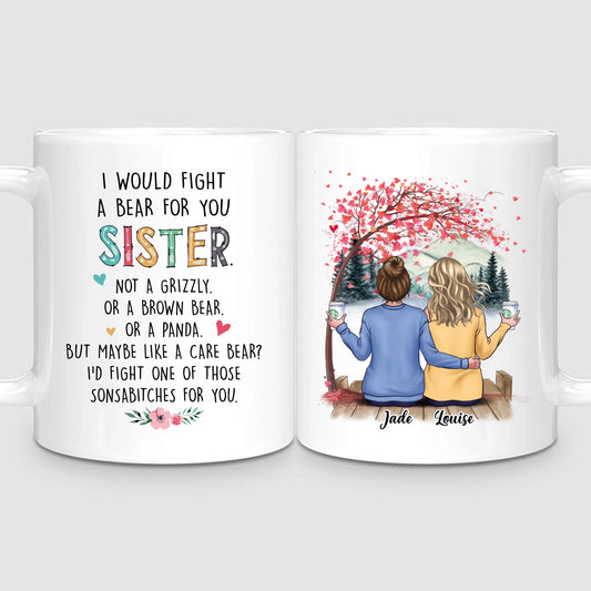 Up to 6 Sisters | Personalized Mug