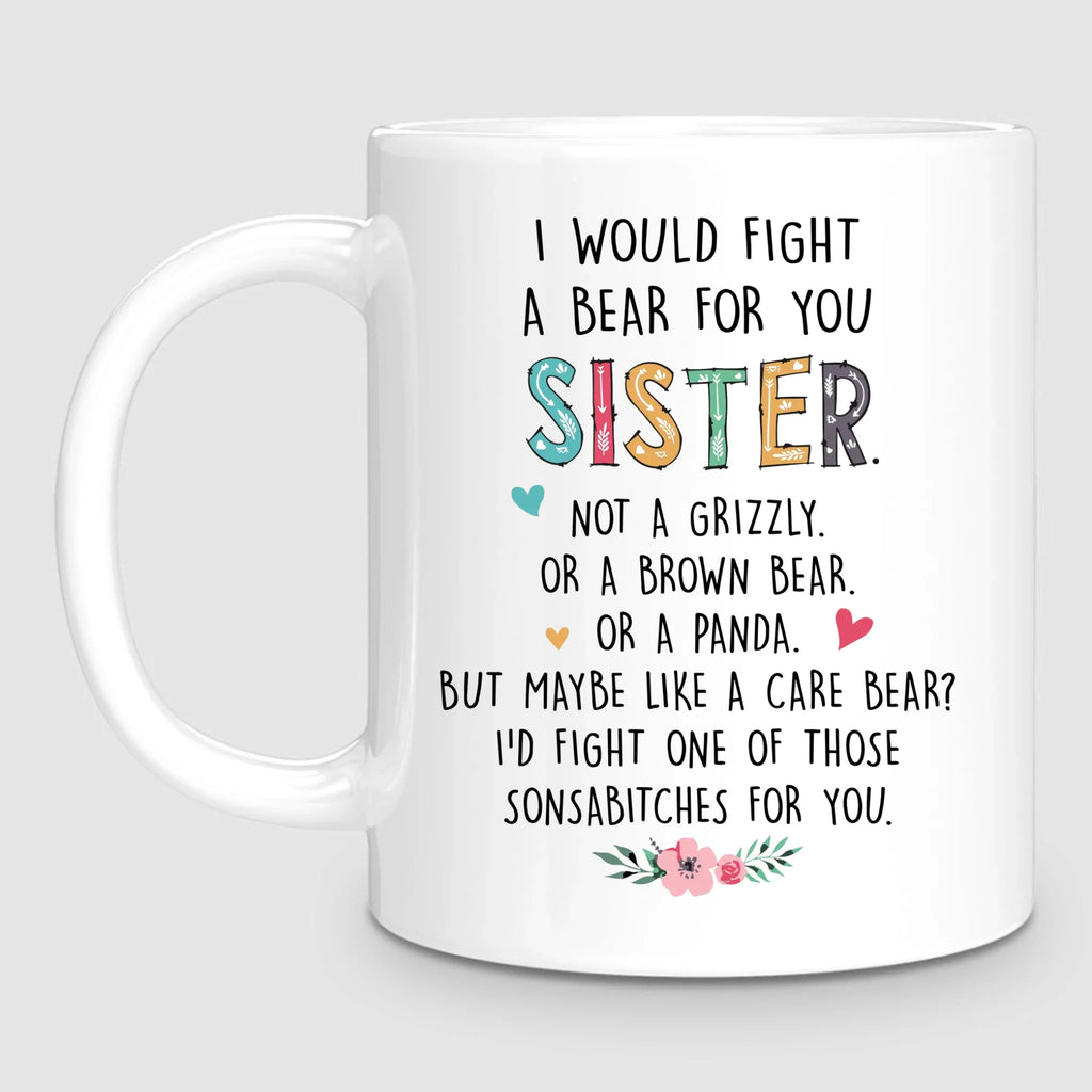 Up to 6 Sisters | Personalized Mug