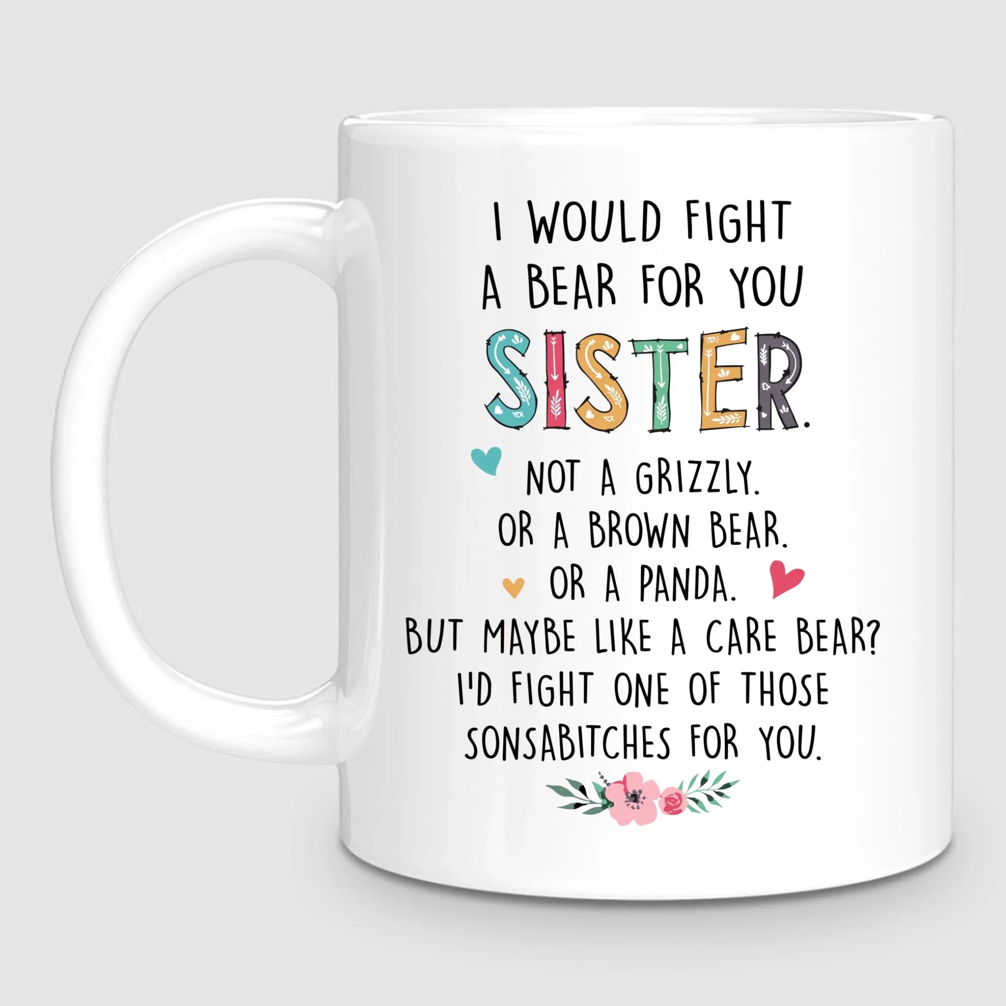 Up to 6 Sisters | Personalized Mug