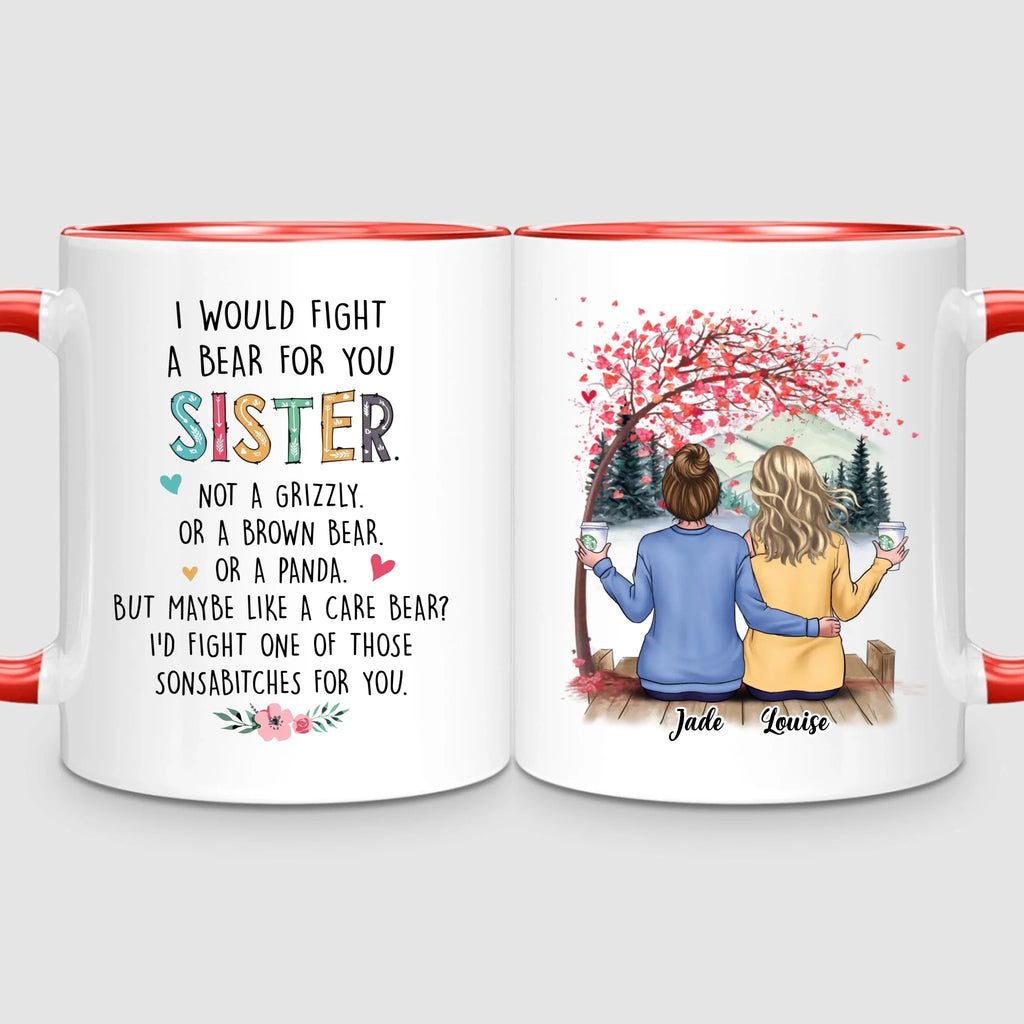 Up to 6 Sisters | Personalized Mug
