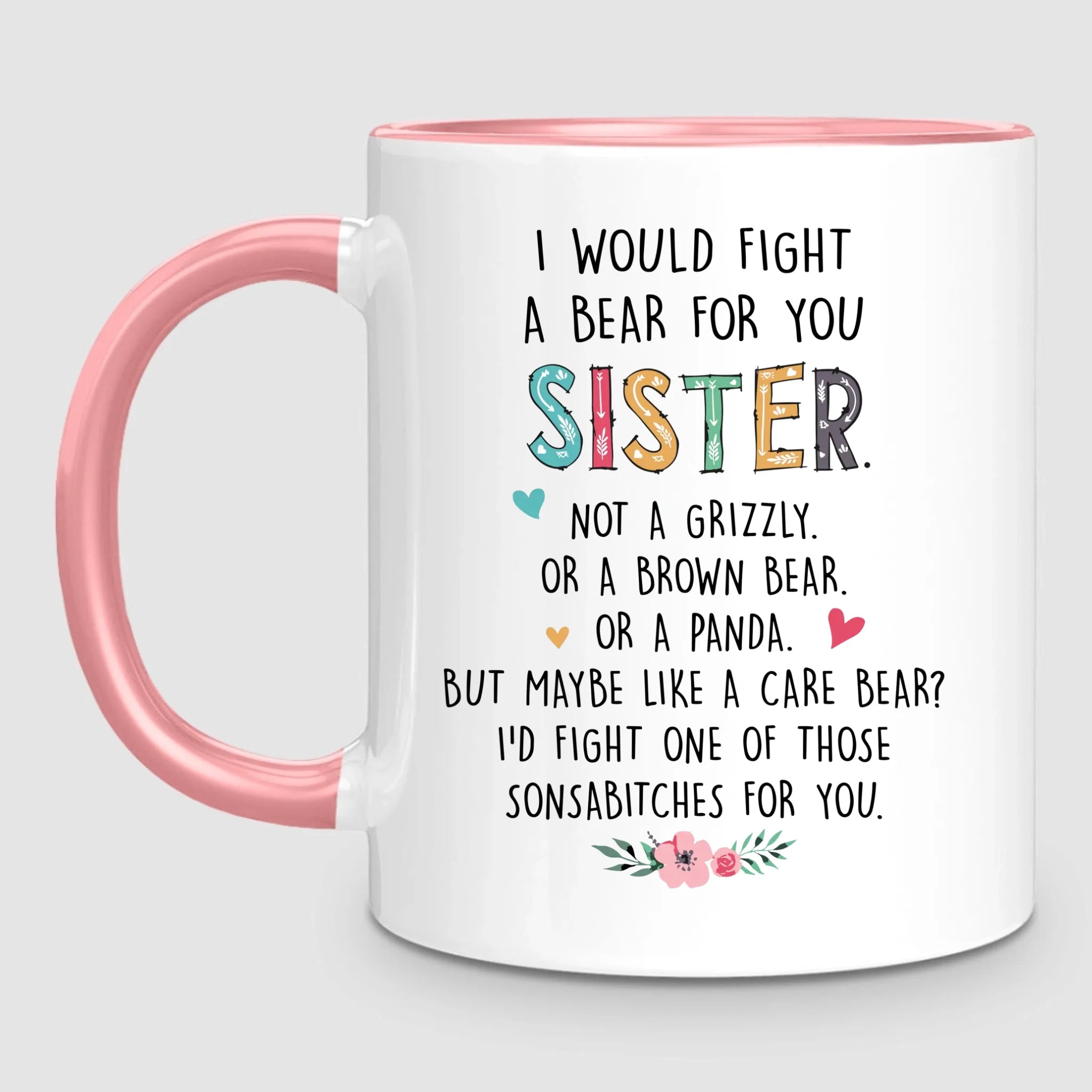 Up to 6 Sisters | Personalized Mug
