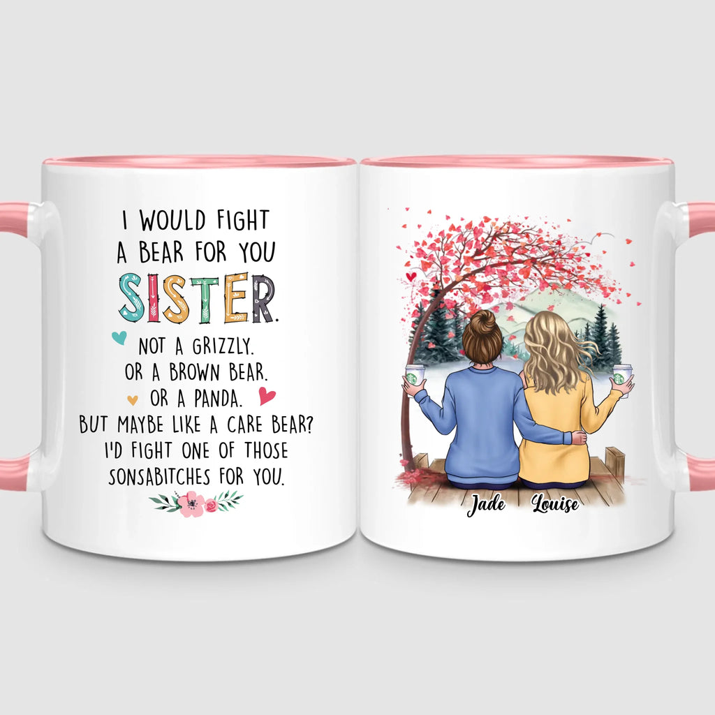 Up to 6 Sisters | Personalized Mug