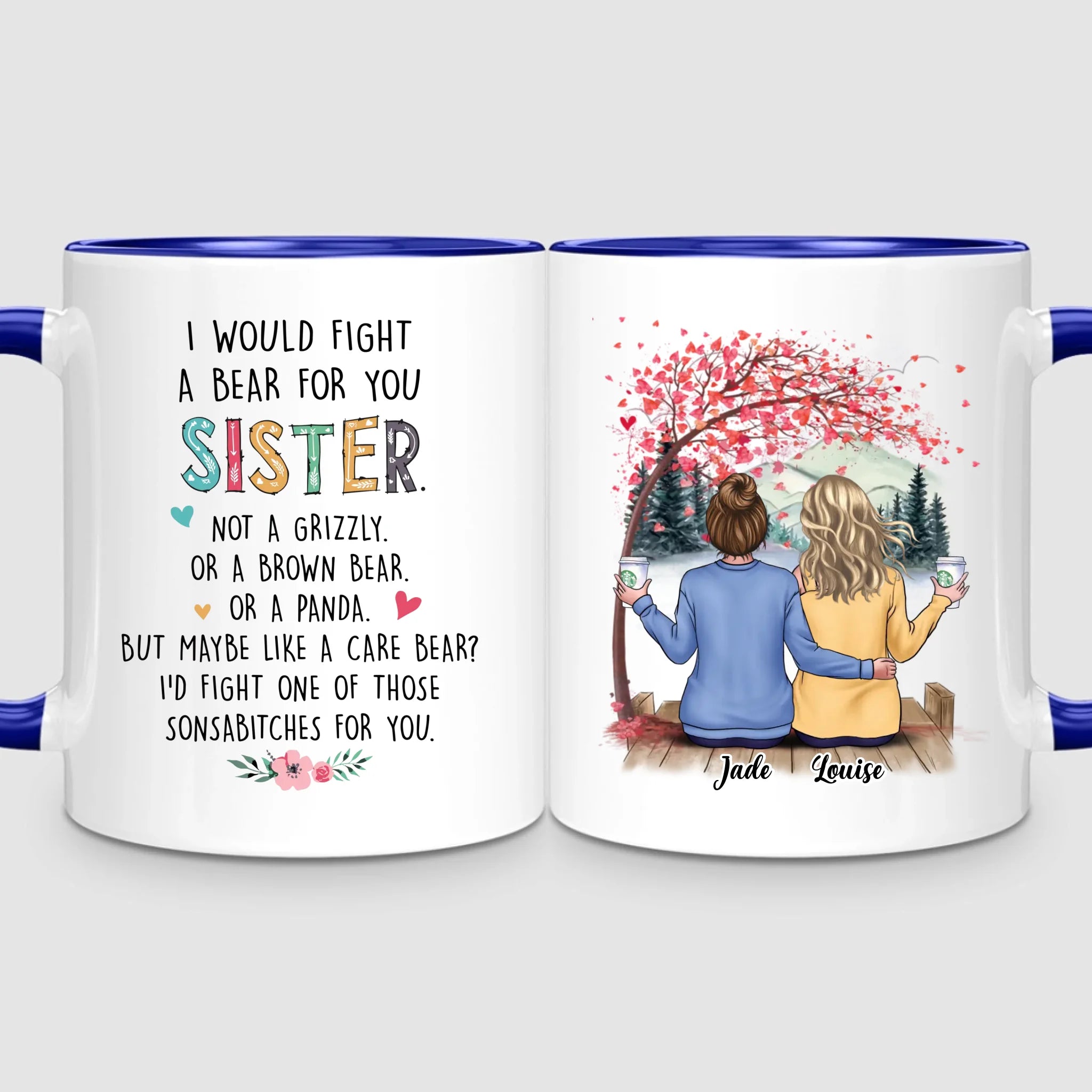 Up to 6 Sisters | Personalized Mug