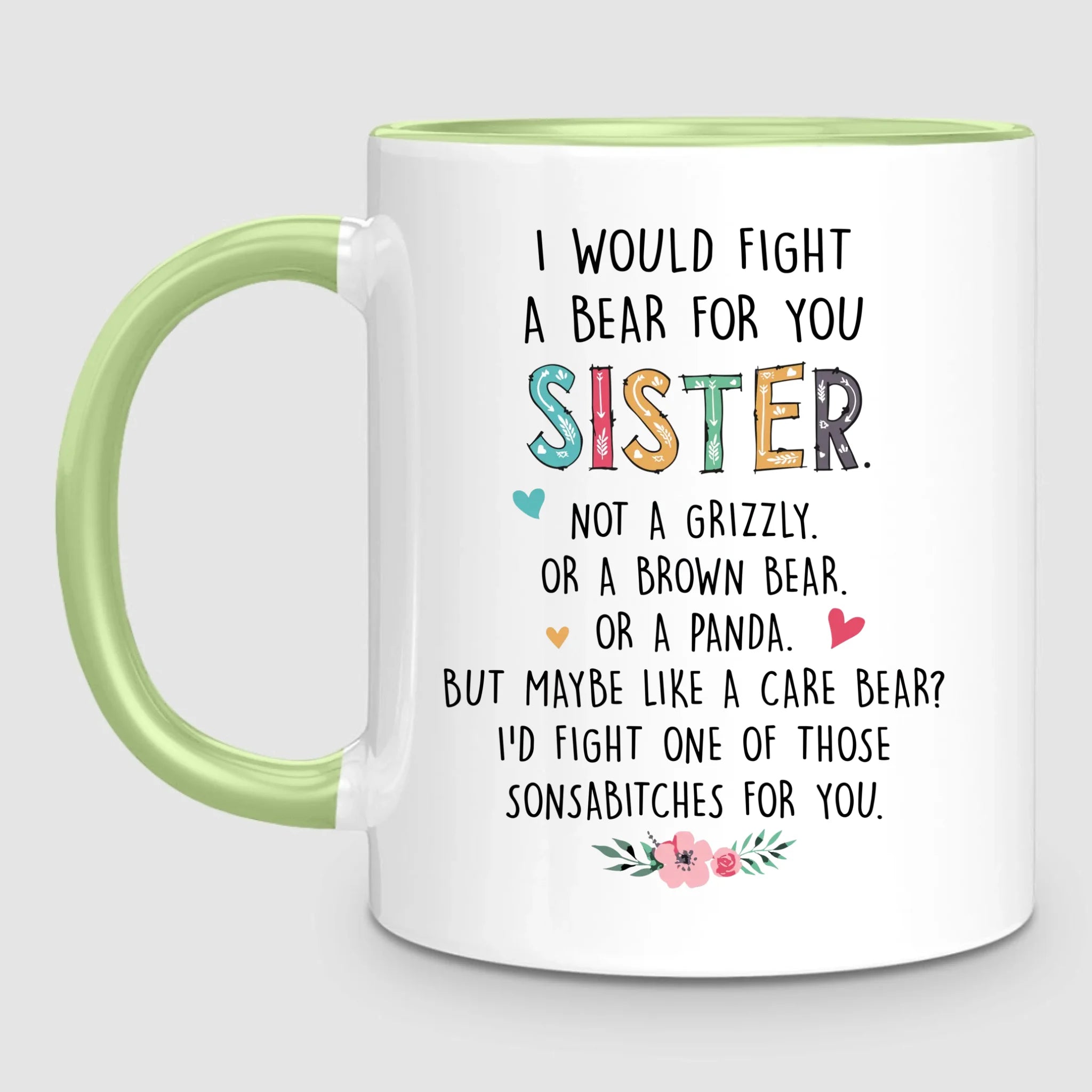 Up to 6 Sisters | Personalized Mug