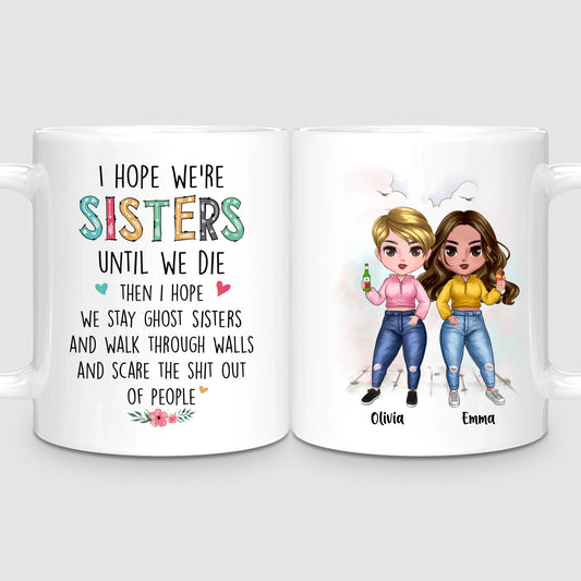 Up to 7 Sisters | Personalized Mug