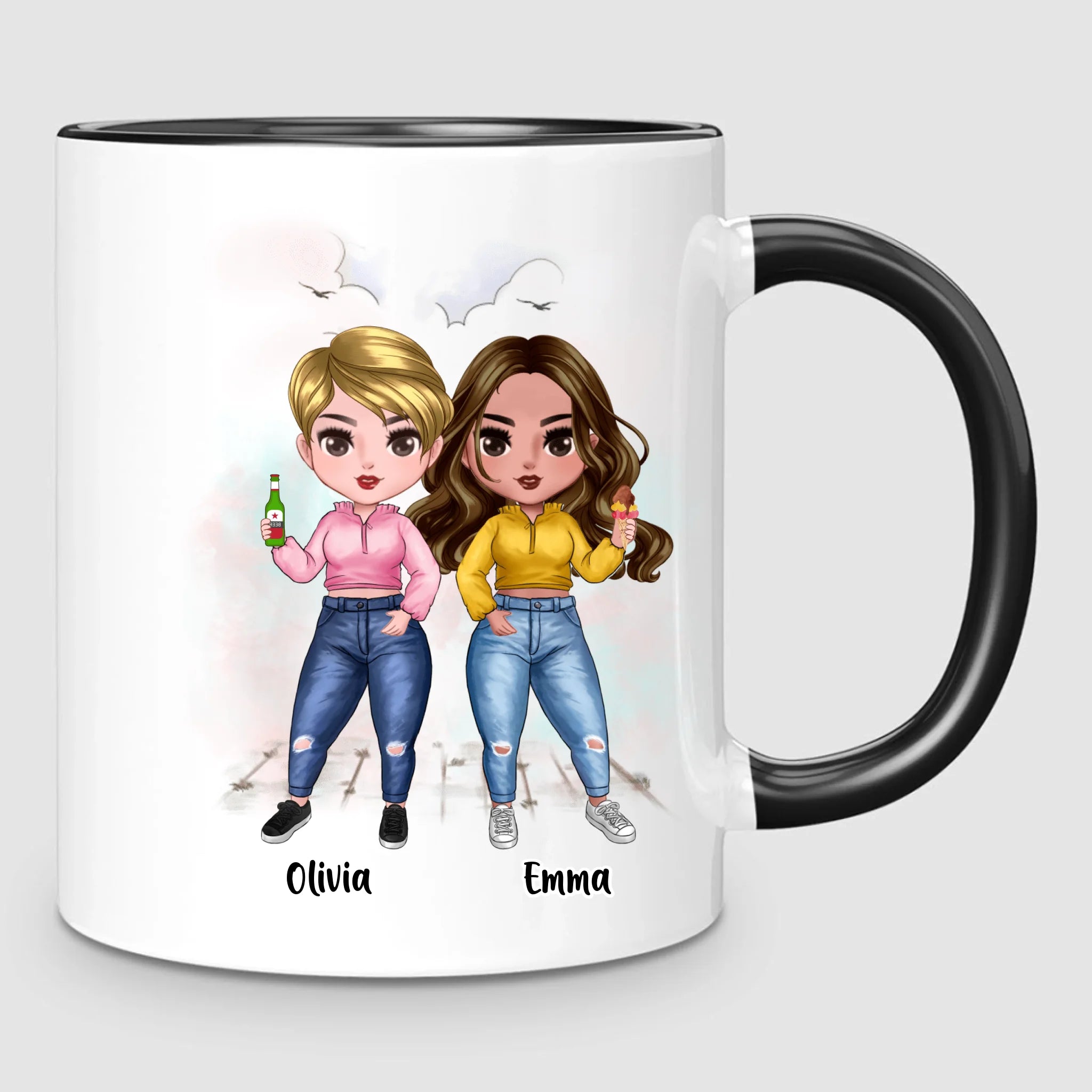 Up to 7 Sisters | Personalized Mug