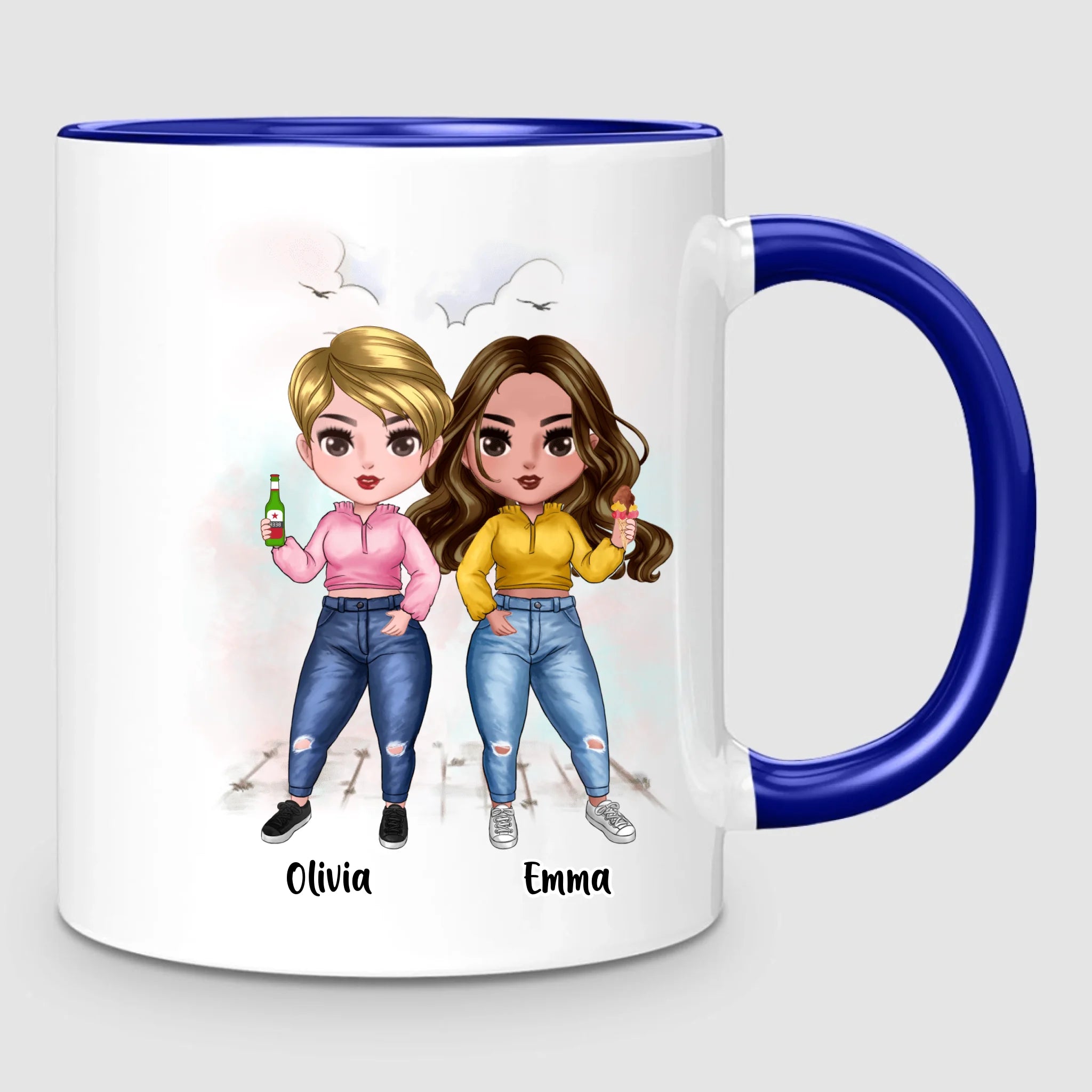 Up to 7 Sisters | Personalized Mug