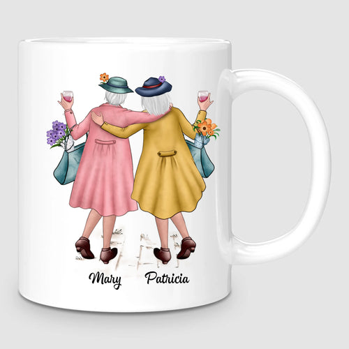 2 Timeless Sisters | Personalized Mug