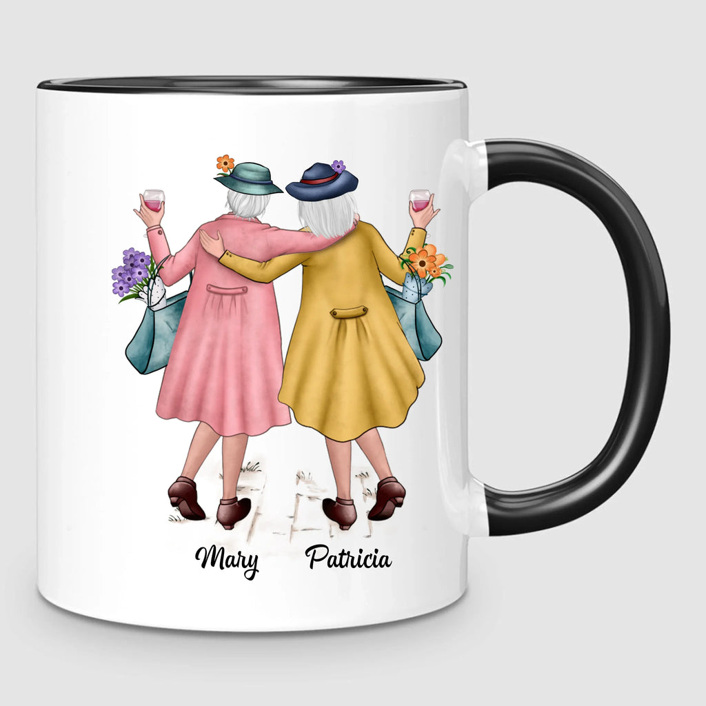 2 Timeless Sisters | Personalized Mug