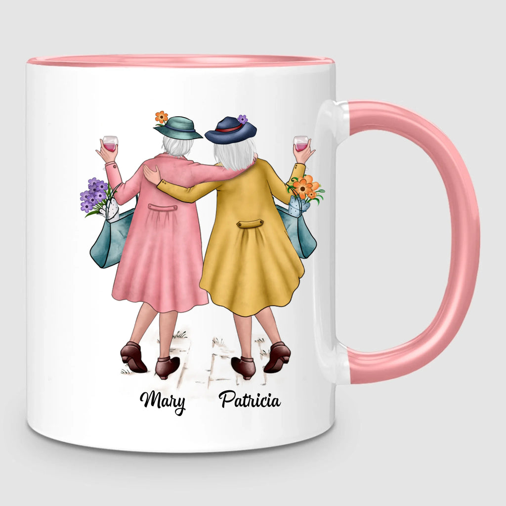 2 Timeless Sisters | Personalized Mug