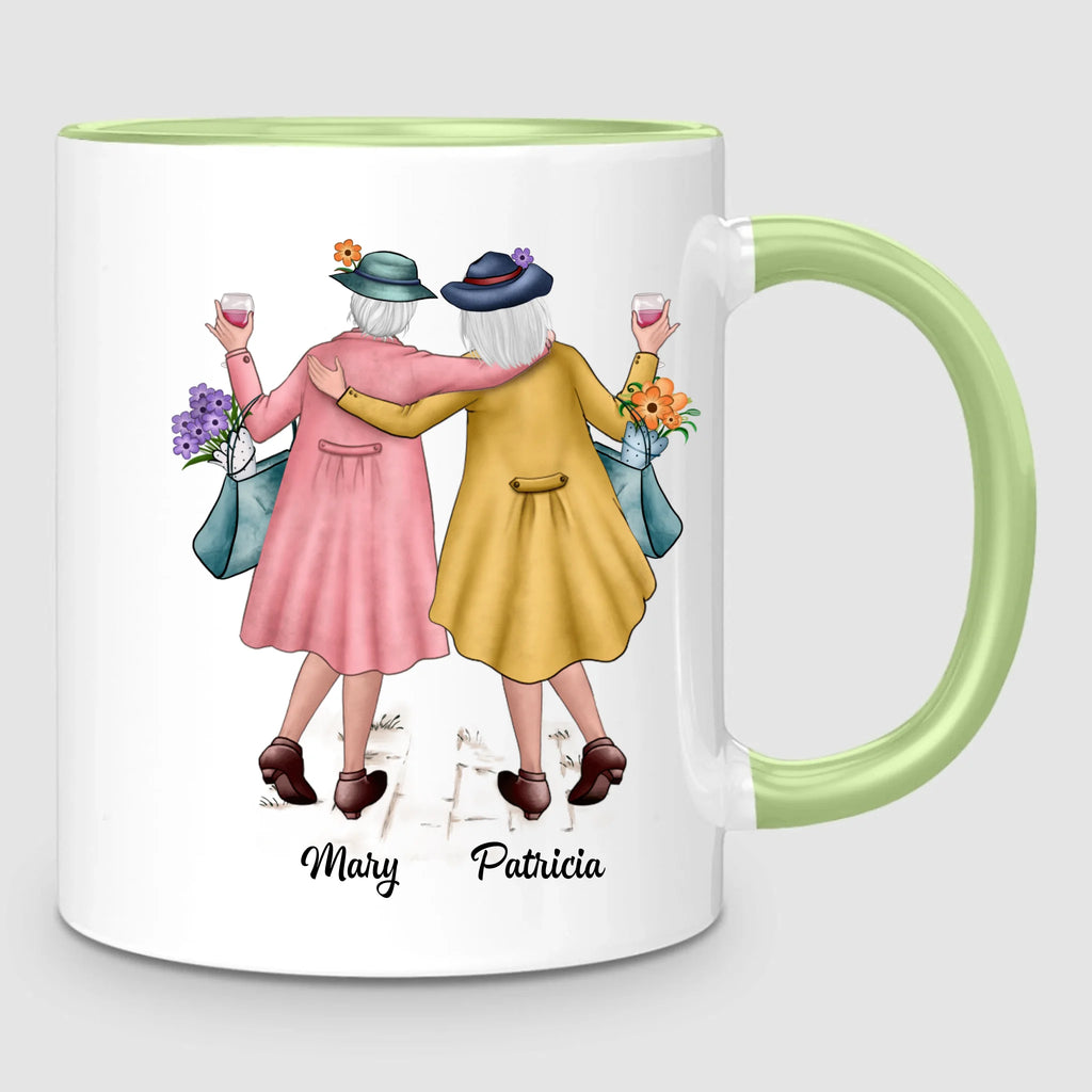 2 Timeless Sisters | Personalized Mug