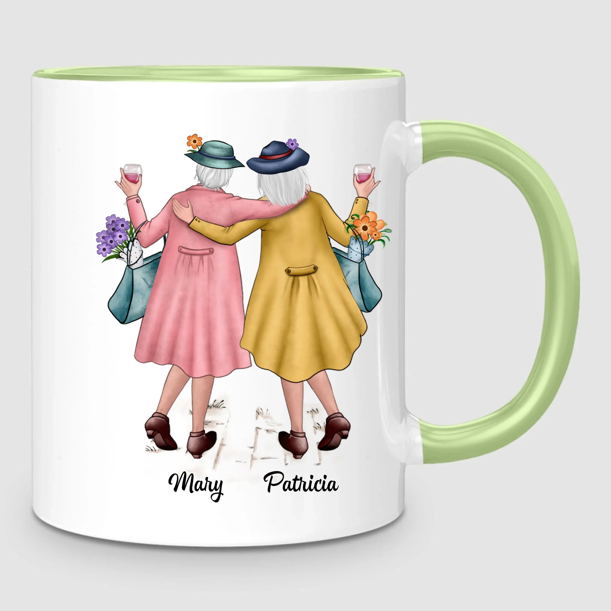 2 Timeless Sisters | Personalized Mug