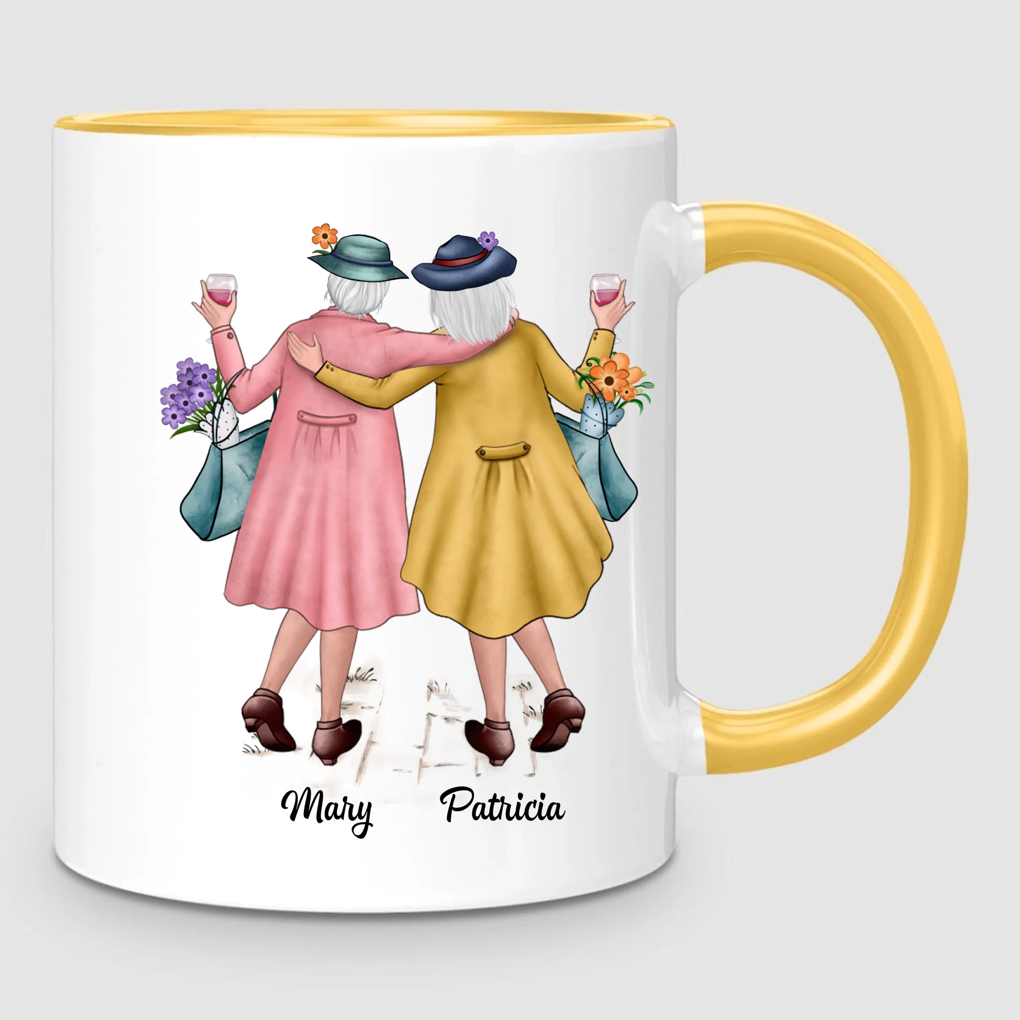2 Timeless Sisters | Personalized Mug