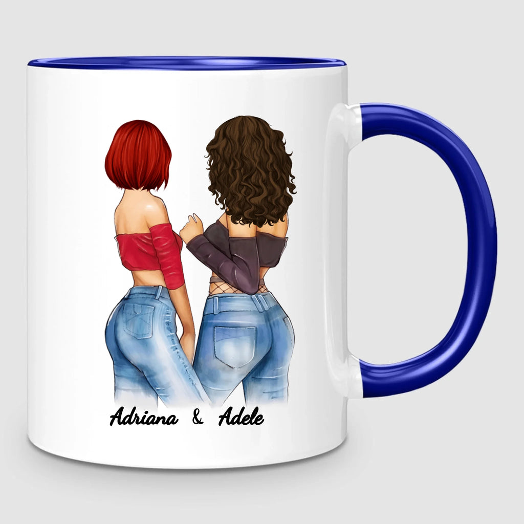2 Awesome Sisters | Personalized Mug