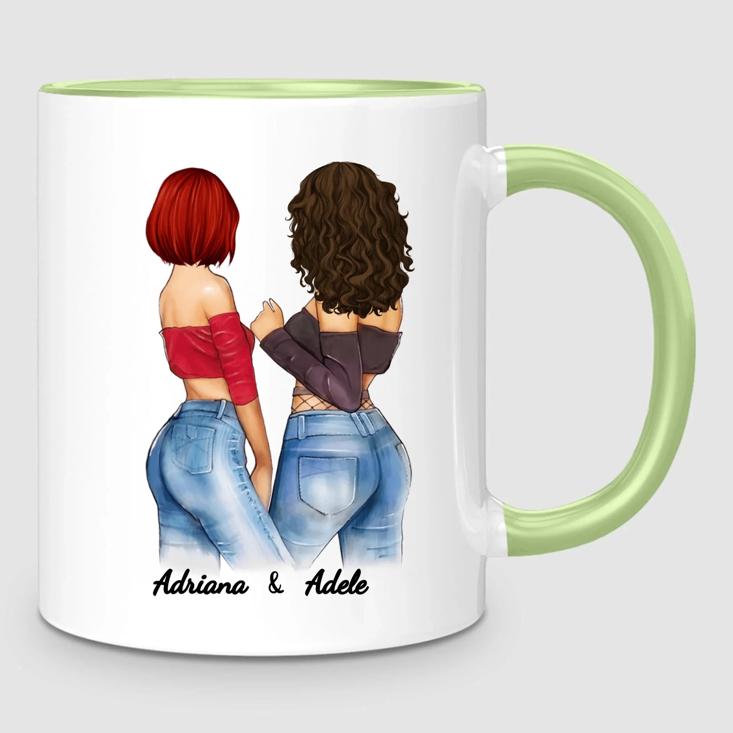 2 Awesome Sisters | Personalized Mug