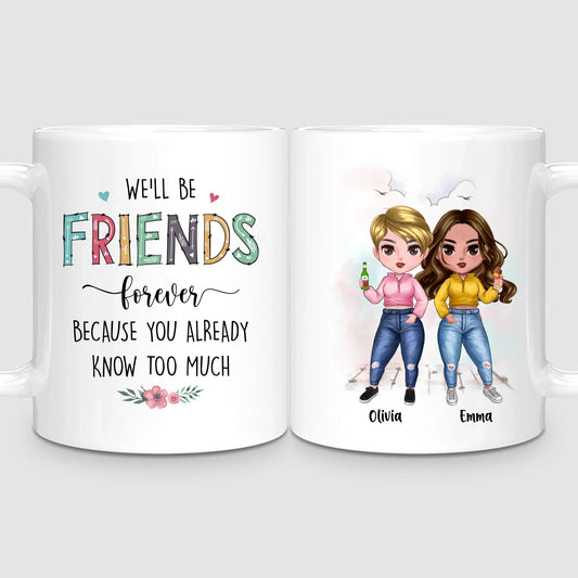 Up to 7 Friends | Personalized Mug