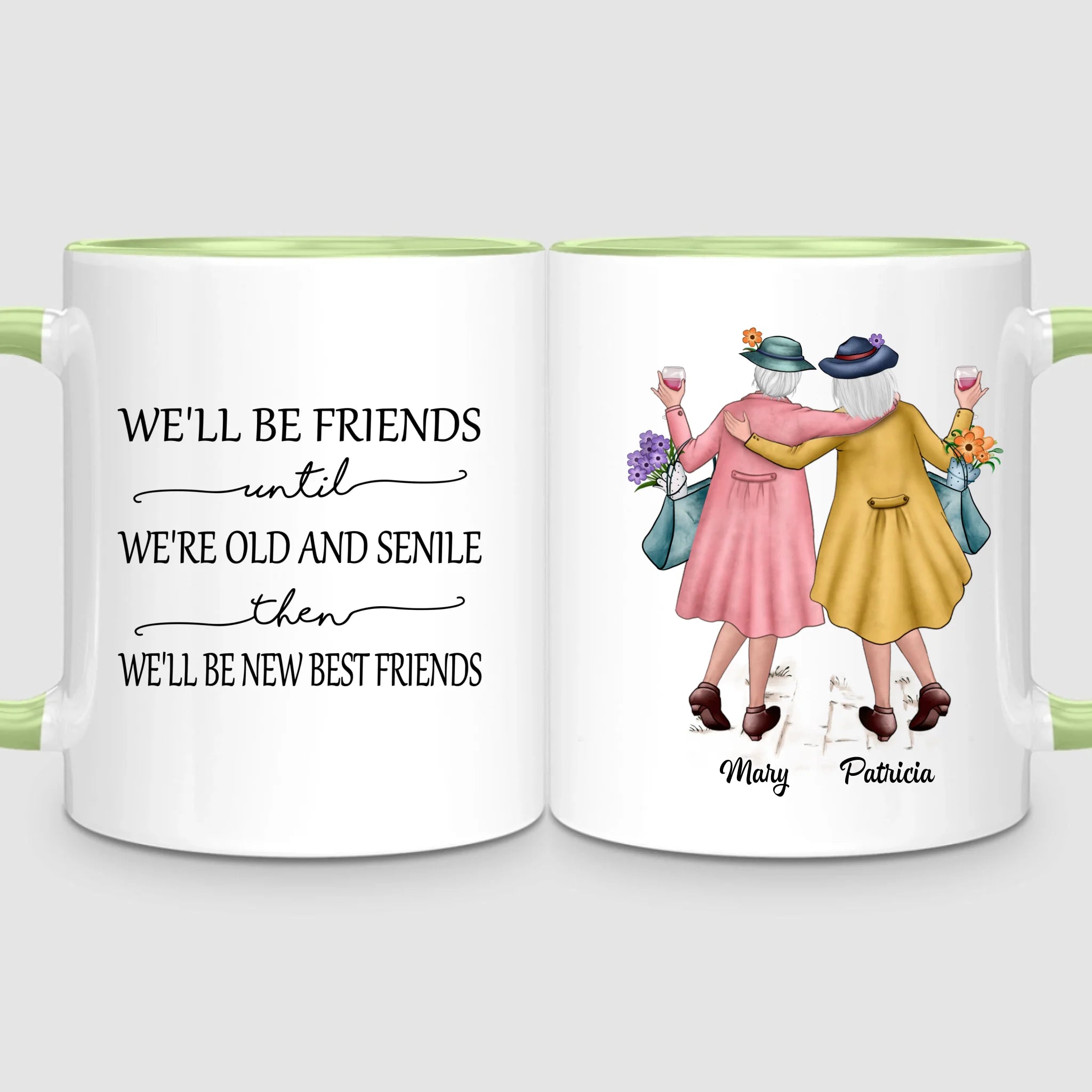 2 Timeless Friends | Personalized Mug