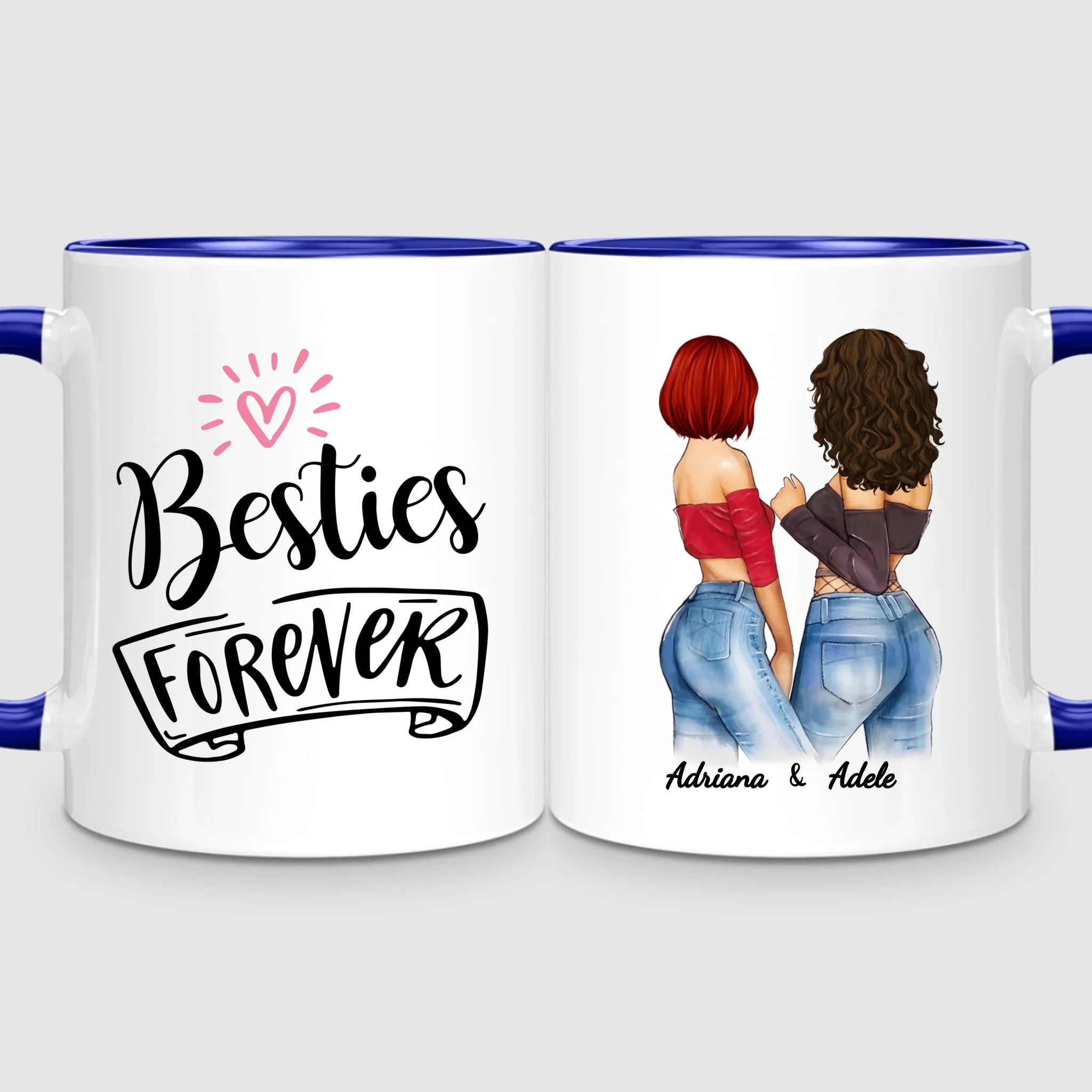 2 Besties Forever | Personalized Mug