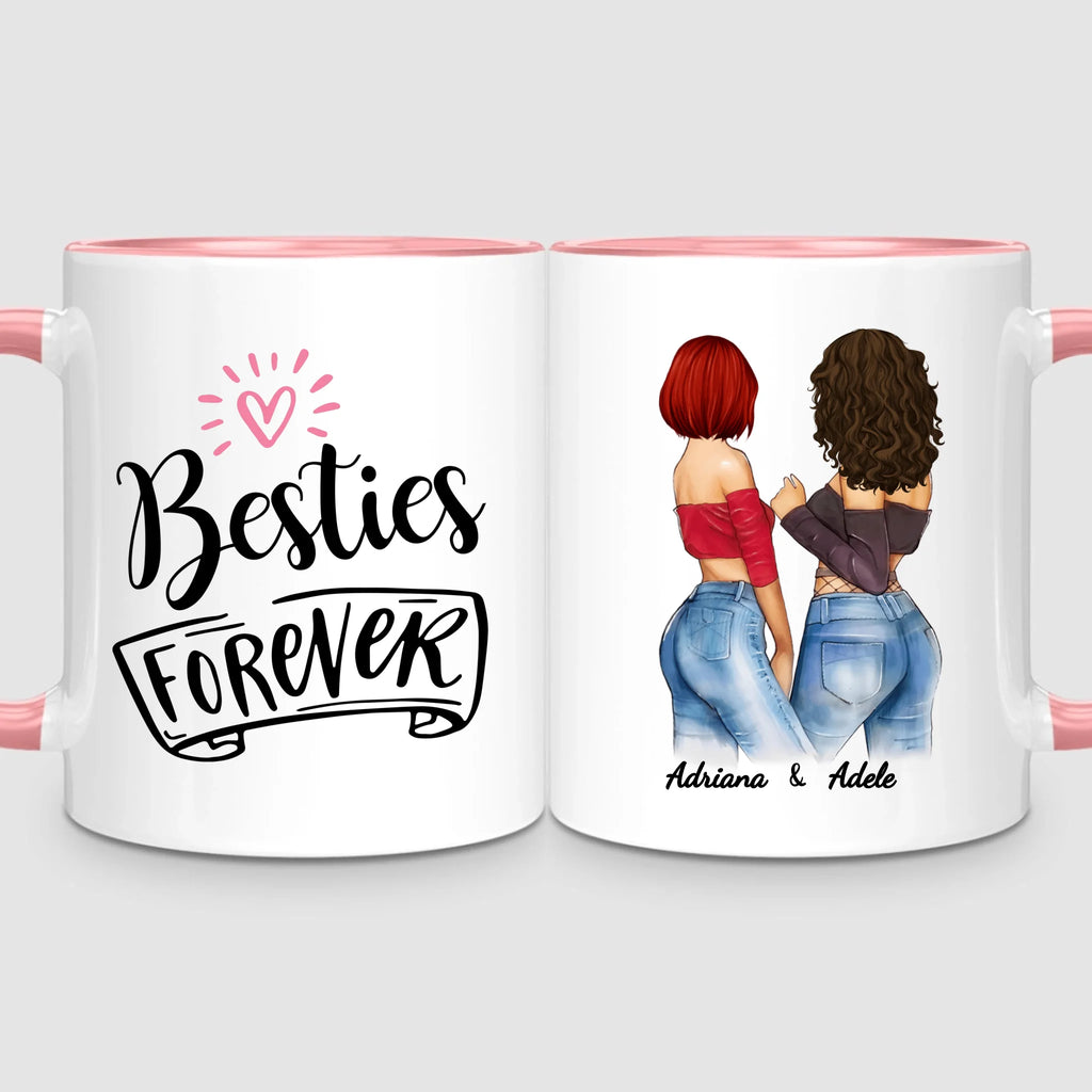 2 Besties Forever | Personalized Mug