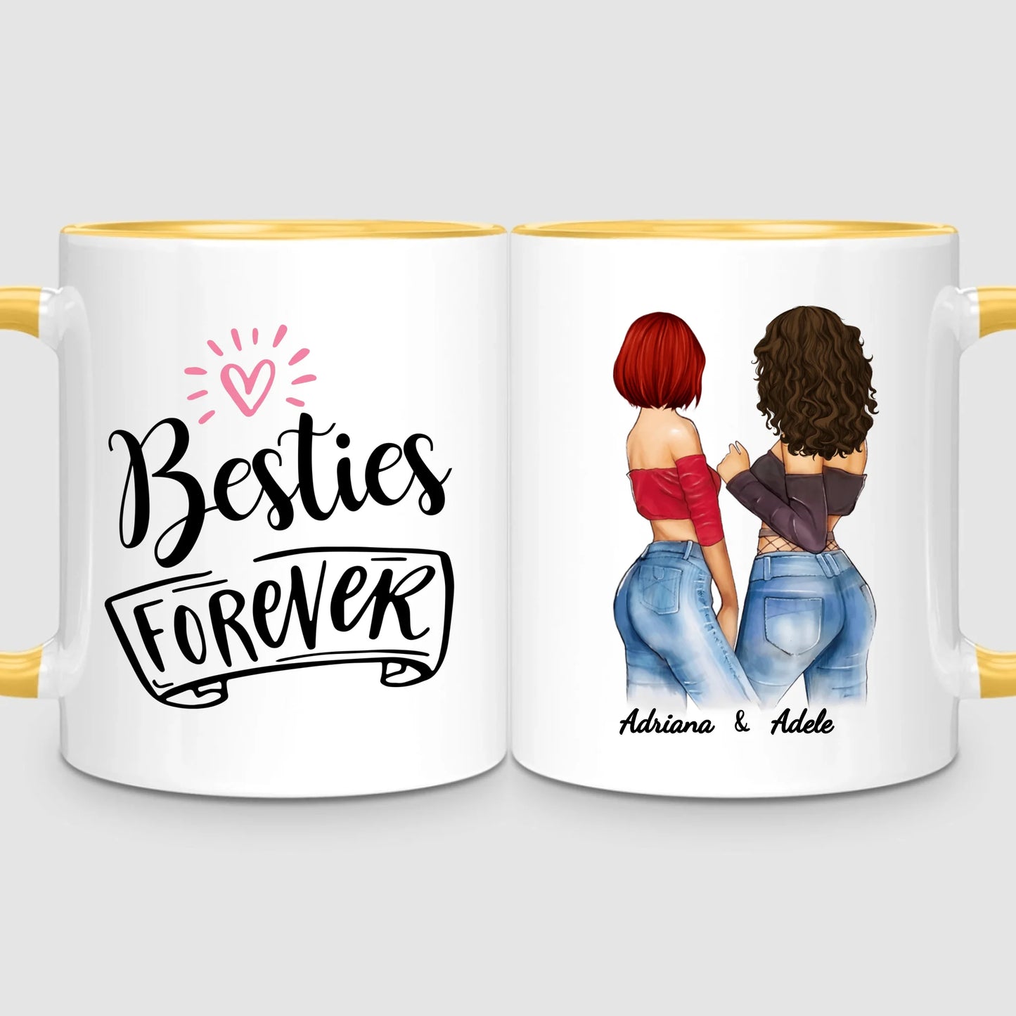 2 Besties Forever | Personalized Mug